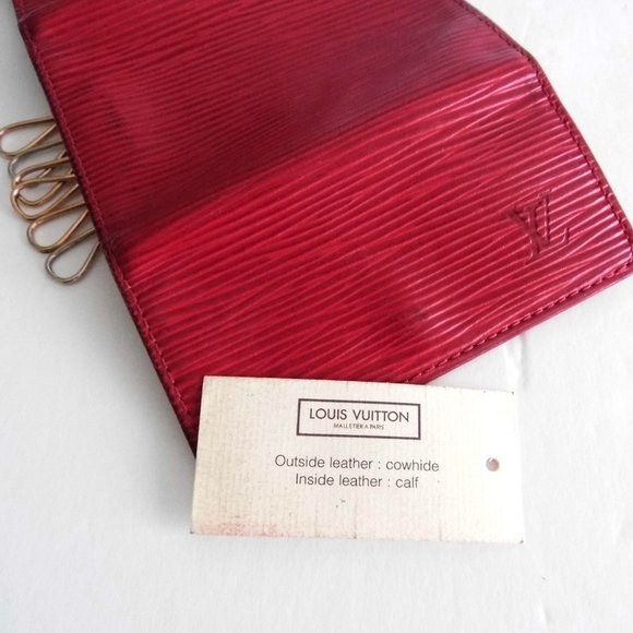 Louis Vuitton Epi 6-Ring Key Case Authentic - Picture 9 of 14